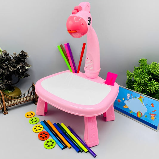Detachable Stylish Projection Drawing Table For Early Learning