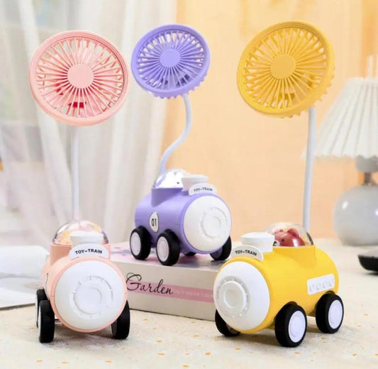 1 pc Rechargeable Desk Fan