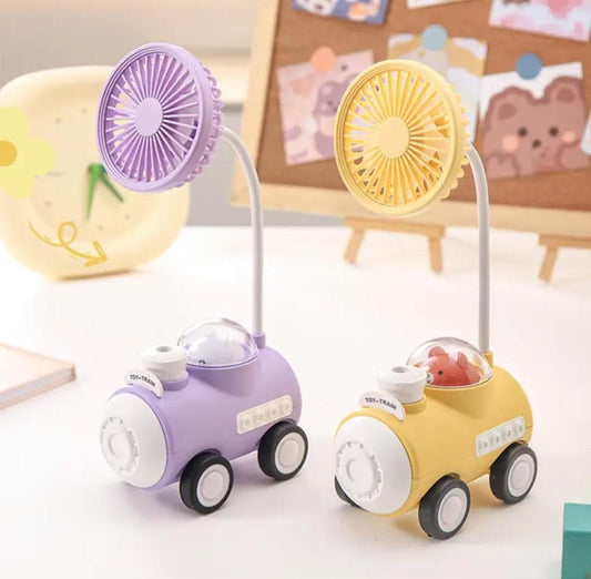 1 pc Rechargeable Desk Fan